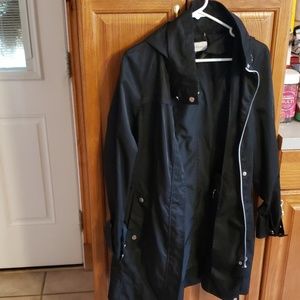 Calvin Klein rain jacket with hood